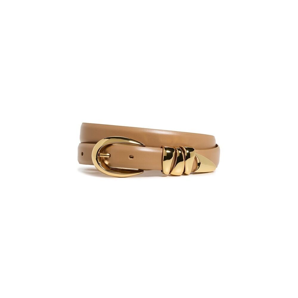 1755 Women's Triple Metal Keeper Belt, Desert Camel, Tan - Picture 1 of 4